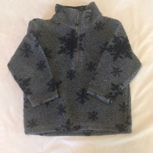 Boys Zip Pullover Fleece EUC